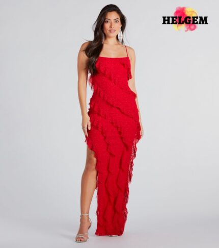 janelle-ruffle-high-slit-glitter-mesh-formal-dress-Helgem